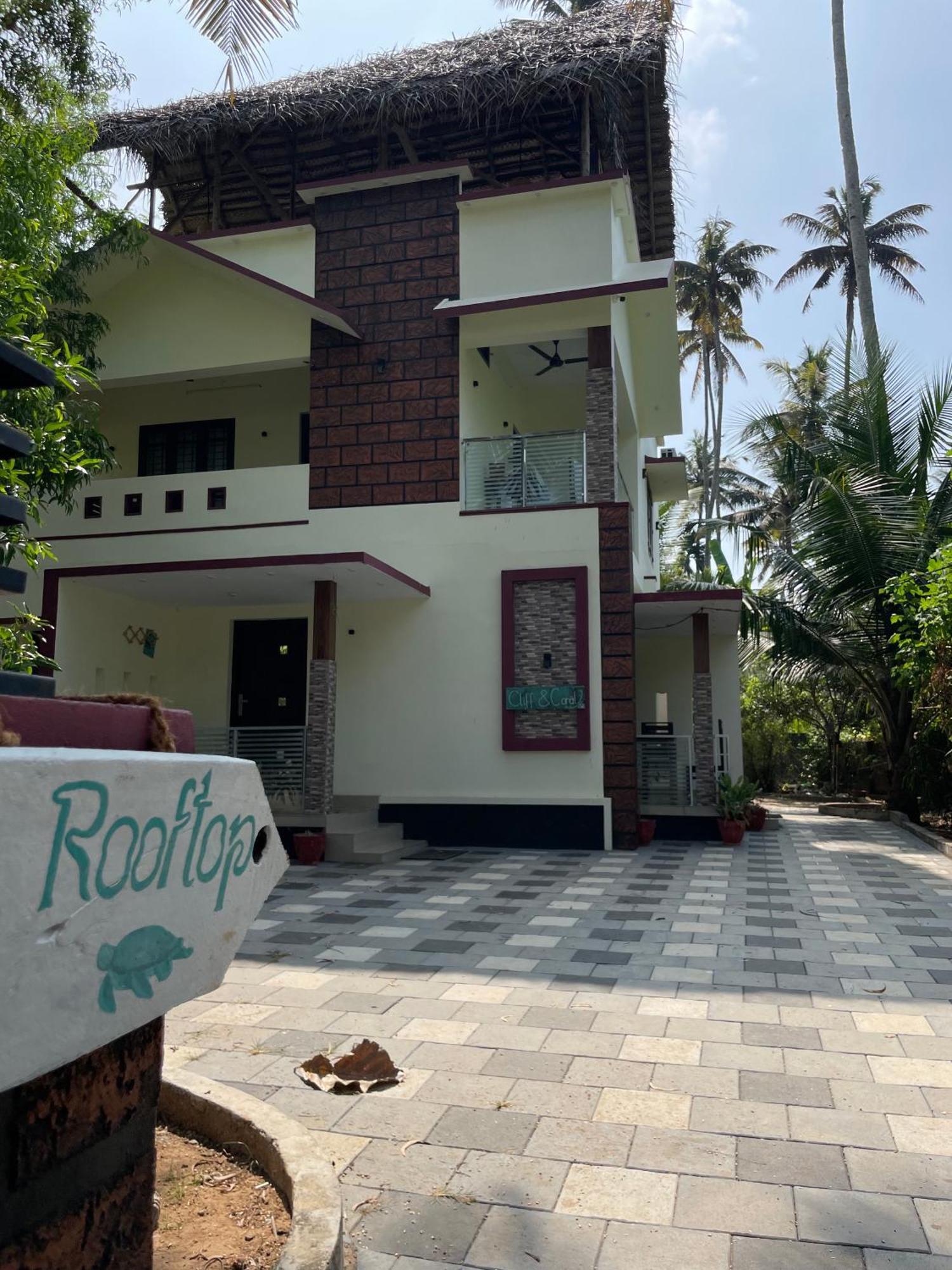 Cliff & Coral Hostel Varkala Bagian luar foto