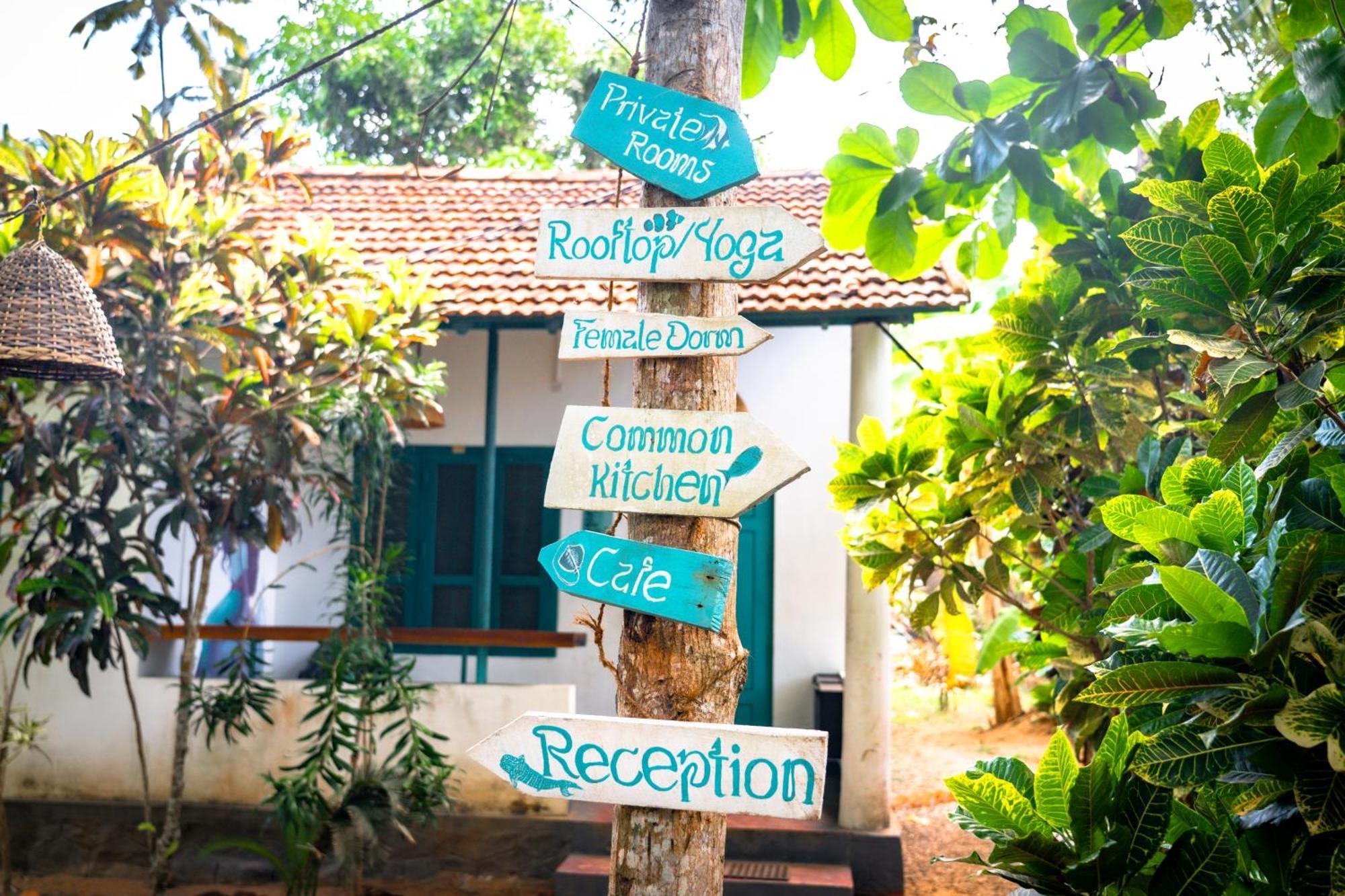 Cliff & Coral Hostel Varkala Bagian luar foto